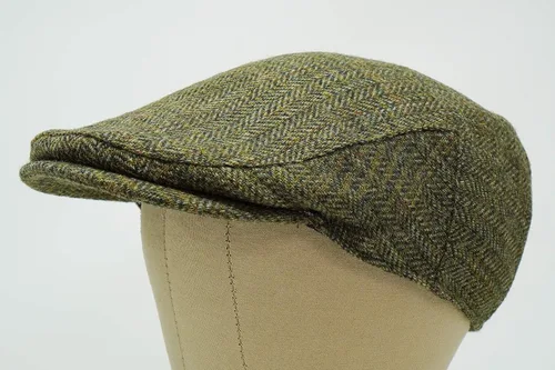 Vista 3 de Borges & Scott The Galway - Gorra plana de tweed irlandés