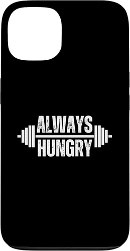 Vista 7 de iPhone 11 Pro Max Funny Body builder Always Hungry Gym Lover Workout Joke Case