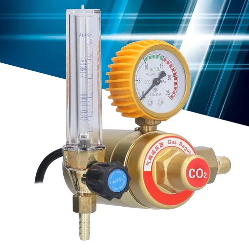 Vista 7 de Regulador de CO2, medidor de presión calentado con CO2 de alta resistencia de compresión de alta precisión para calefacción de descompresión