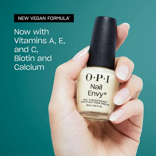 Vista 2 de OPI Nail Envy, 0.5 onzas líquidas y fortalecedor de uñas natural OPI
