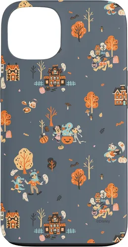 Vista 7 de iPhone 16 Disney Mickey Mouse & Pals Spooky Cute Halloween Scenes Case