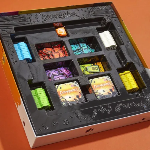 Vista 6 de Juego de mesa Cosmolancer Un juego de estrategia de Reiner Knizia A partir de 9 años 2 a 4 jugadores 30 minutos Juegos familiares