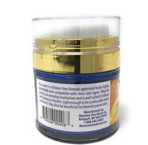 Vista 3 de Montana Emu Ranch - Crema Facial Equilibrante Tarro de 1 onza - Mejorado con Aceite de Emu Puro - Compatible con la mayoría de los tipos de piel