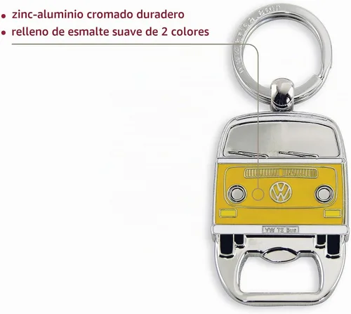 Vista 2 de BRISA VW Collection - Llavero abrebotellas para autocaravana T2