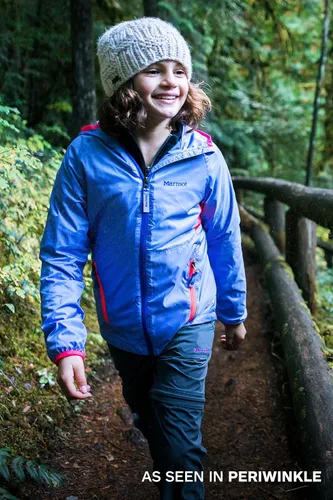 Vista 7 de Marmot Chaqueta cortavientos ligera con capucha Ether para niña