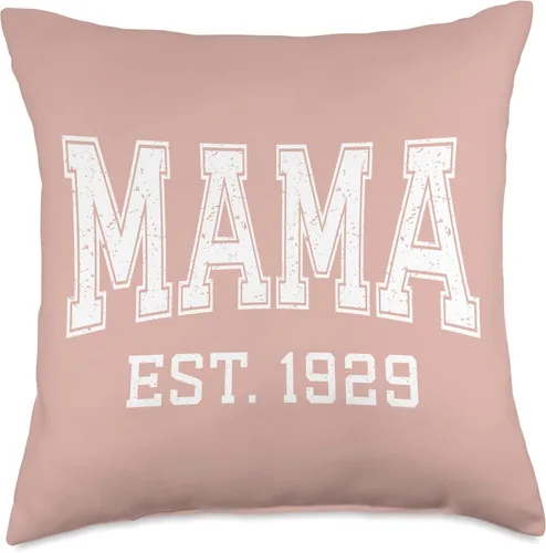 Vista 4 de Mama Est 1929 Custom Mom Personalized Mothers Day Customized Throw Pillow