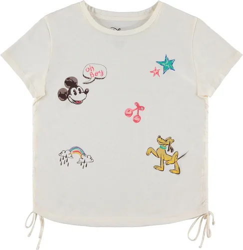 Vista 7 de Disney Ladies Mickey Mouse Fashion Shirt Minnie Mouse Multi Print Tee - Classic Park and World Tee Azul