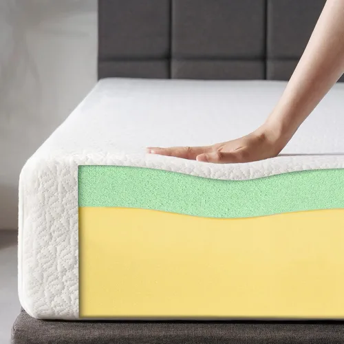 Vista 4 de Zinus Green Tea ActivFresh(R) - Colchón de espuma viscoelástica de 8 pulgadas, tamaño individual, colchón en una caja con embalaje compacto