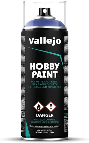 Vista 17 de Vallejo - Pintura en aerosol para afición Fantasy Color Púrpura Alien 400 ml (13.5 fl.oz.) Crea un acabado mate y autonivelante perfecto