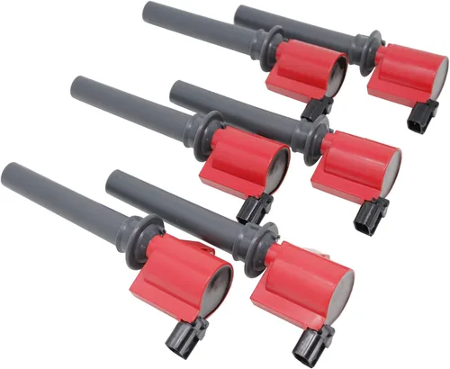 Vista 2 de DRAGON FIRE PERFORMANCE - Paquete de bobina de encendido de 6 piezas, compatible con Ford Mercury Escape 01-08 Freestyle Taurus Mariner Sable Mazda