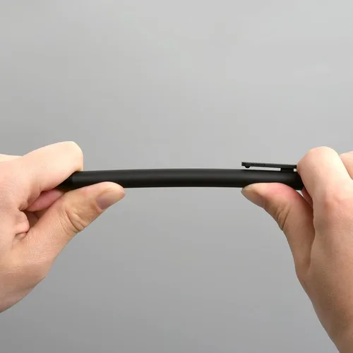 Vista 4 de Kaco PURE - Bolígrafos de gel de 0.5 mm de punta fina, tinta negra, 10 unidades, escritura suave y de secado rápido, suministros de oficina