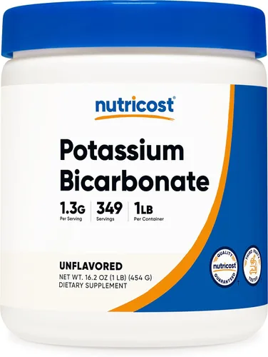 Vista 6 de Nutricost Polvo de bicarbonato de potasio de 2 libras, sin gluten, sin OMG