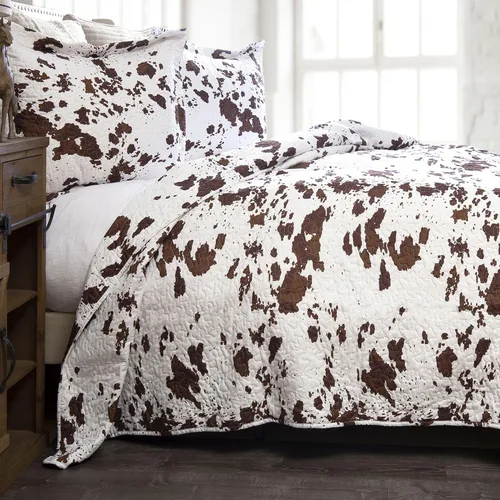 Vista 8 de CARSTENS, INC. Western Aztec Country - Juego de ropa de cama de microfibra de 3 piezas, juego de edredón de microfibra de 3 piezas, Wrangler Western