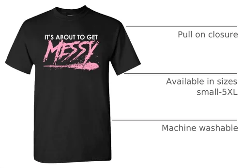 Vista 3 de Xtreme Apparrel Camiseta para hombre de About to Get Messy