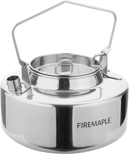 Vista 8 de Fire-Maple Antarcti - Tetera de acero inoxidable para campamento, 0,6 L
