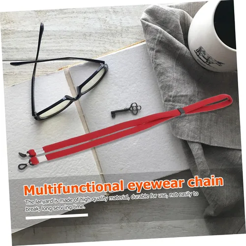 Vista 7 de KALLORY Cuerdas ajustables para gafas perdidas, correas duraderas para gafas de sol, cómodas y fáciles de usar para exteriores