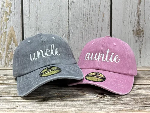 Vista 15 de Sombreros bordados para tío tía, abuelo, abuela, mamá, mini