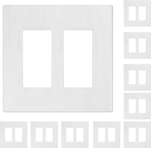 Vista 38 de LIDER Placa de pared decoradora, cubierta de interruptor sin tornillos