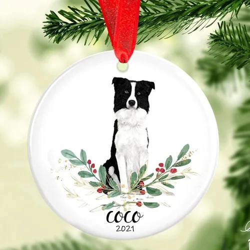 Vista 28 de Adorno de Navidad para mascotas, adorno de Beagle, regalos para amantes de mascotas, regalo conmemorativo para mascotas, recuerdo de Beagles