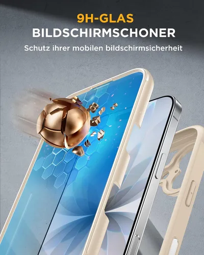 Vista 529 de Miracase Serie de vidrio para iPhone 11 de 6.1 pulgadas, funda protectora de cuerpo completo resistente mejorada con protector de pantalla de vidrio