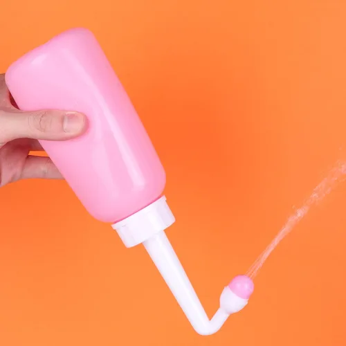 Vista 3 de Croing Bidé portátil de 2 piezas para viajes, el bidé fácil para el cuidado posparto (11.8 fl oz)