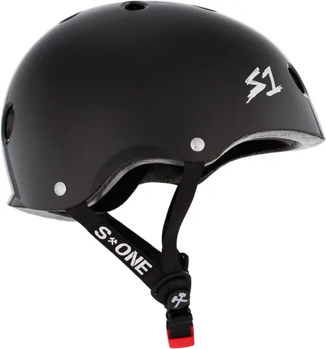 Vista 3 de S1 - Casco mini Lifer para ciclismo, patinaje y patinaje sobre ruedas, espuma EPS Fusion, certificación CPSC y ASTM Brillo negro