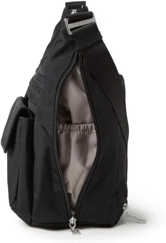 Vista 8 de Baggallini womens Everywhere Bagg Crossbody Women 11x9 Lightweight Nylon Hobo Water-resistant Travel Bag W/Rfid