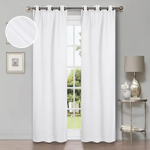 Vista 9 de Superior Cortinas opacas, oscurecimiento de la habitación para dormitorio, sala de estar, bloqueo solar, térmicas, estilo moderno, cabecera