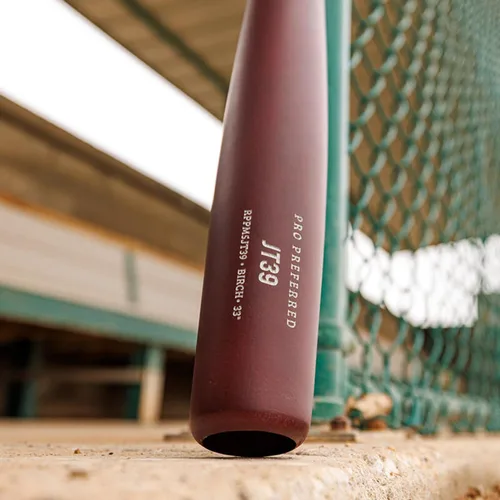 Vista 10 de Rawlings Torpedo Barrel Birch Wood Baseball Bat Pro Preferred Collection