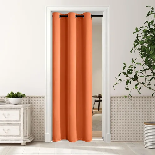 Vista 87 de MYSKY HOME Cortinas Aqua para Armario para Entrada Cortina Opaca para Puerta para Sala de Estar Cortina Oscurecedora de Habitación con Ojales