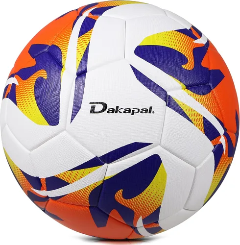 Vista 7 de Dakapal Soccer Ball World Cup Quality Champions League Soccer Ball Size 5 Thermally Bonded Match Ball with Seamless Stiching-Official Match