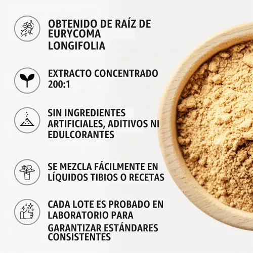 Vista 3 de WHYZ Tongkat Ali Extracto en polvo, 200:1 Longjack, Eurycoma longifolia, 4