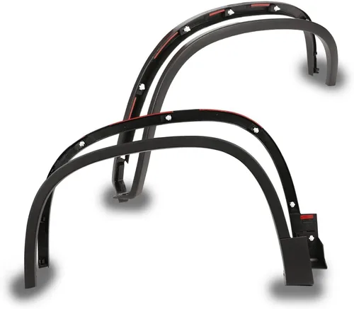 Vista 11 de CROSSDESIGN Guardabarros, compatible con Volkswagen Tiguan 2012-2017 delantero izquierdo texturizado plástico negro Left Textured Black Plastic