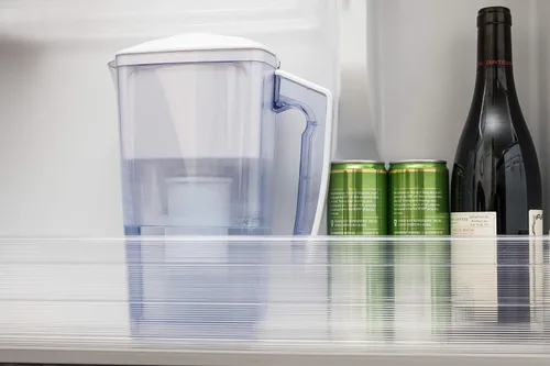 Vista 7 de Jarra de filtro de agua alcalina - Ionizador de agua pura saludable de 2.5 litros, dos filtros de carbón activado de 60 días, sin BPA, saludable