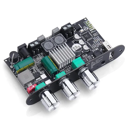 Vista 10 de ZK-1001B Amplificador Bluetooth 100W Mono AMP Mini Módulo de Amplificador de Audio de Potencia con Función de Emparejamiento de Caja TWS, Entrada