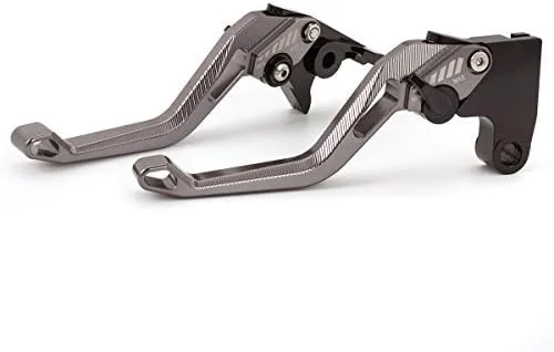 Vista 8 de Palancas de embrague de freno CNC compatibles con HAYABUSA GSXR1300 1999-07, DL1000/V-STROM 02-2020, SV1000/S 03-07, TL1000R 1998-03, GSX1250
