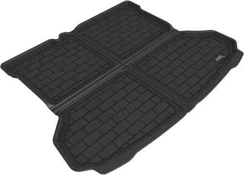 Vista 10 de 3D MAXpider Tapete Kagu de ajuste personalizado (negro) compatible con Volkswagen ID.4 2021-2023 - Juego completo