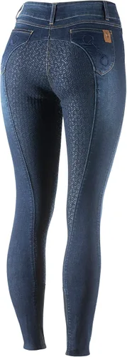 Vista 3 de HORZE Kaia - Pantalones de asiento completo de silicona de cintura alta para mujer