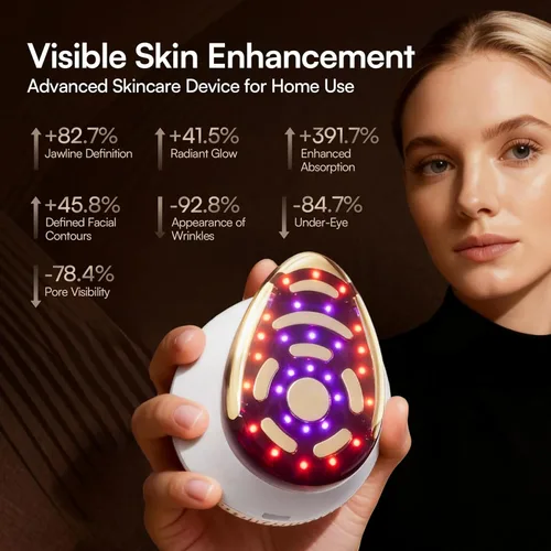 Vista 3 de INIA SPHERA - Dispositivo facial de microcorriente 8 en 1 mejorado