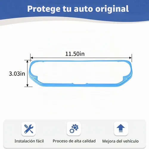 Vista 7 de RT-TCZ para Wrangler JL Cubierta de interruptor de aire acondicionado centro del tablero Trim Marco Azul bebé para Jeep Wrangler JL JLU Gladiator JT