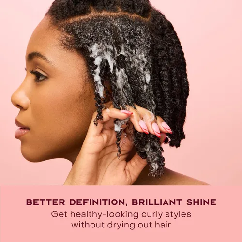 Vista 13 de Espuma para rizos SheaMoisture de coco y hibisco para control del encrespamiento con manteca de karité 7.5 oz
