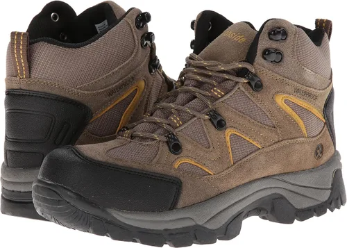 Vista 7 de Northside Botas de senderismo impermeables de cuero para hombre Snohomish bronceado miel bronceado TanDark Honey 115