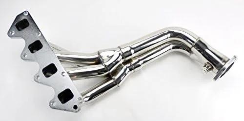 Vista 3 de Colector de cabecera inoxidable con junta, Suzuki Samurai & Geo Tracker 1.3 L 1.6 L L4