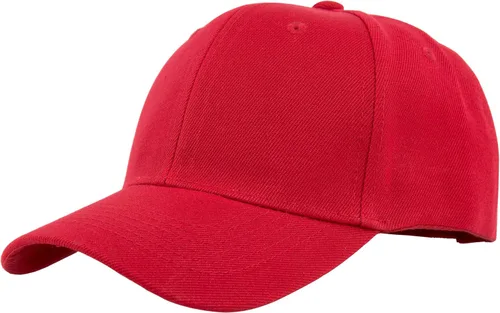 Vista 24 de Gorras de béisbol con correa trasera ajustable, lisas, negras, 12