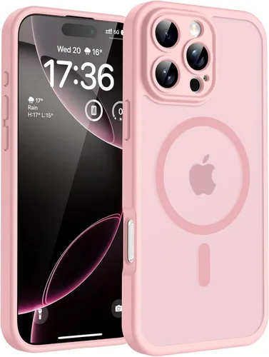 Vista 11 de TOCOL Funda para iPhone 11, compatible con Magsafe, protección completa de cámara, imanes integrados, protección contra caídas, funda translúcida