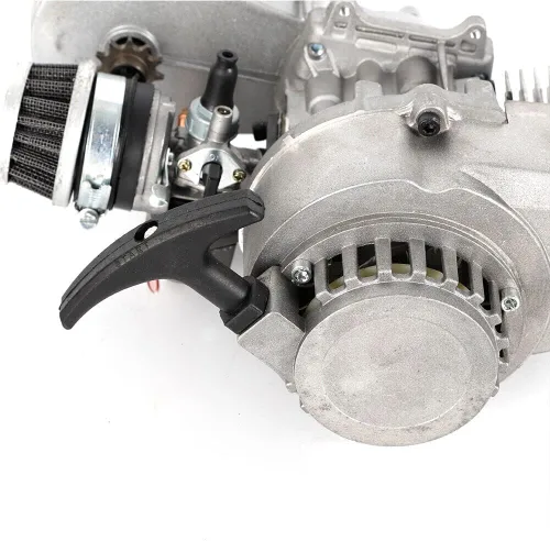 Vista 6 de Motor de Motor 49CC 2 Tiempos Arranque por Tirón Motor 2-Tiempos para Moto de Bolsillo Mini Moto de Cross ATV Buggy (49CC estilo 2)