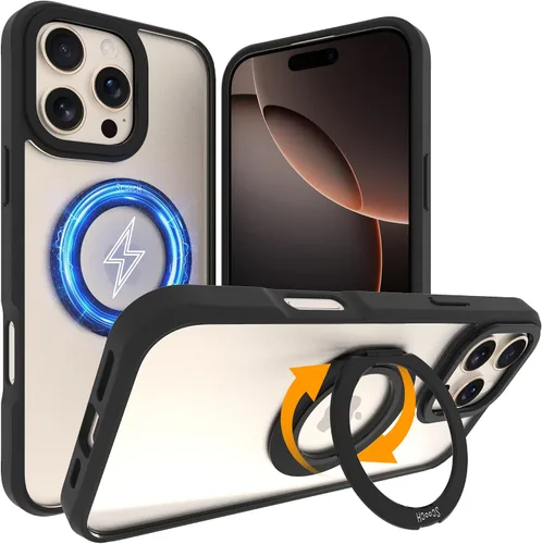 Vista 174 de Scooch para MagCase Compatible con iPhone 12 Mini Incluyendo MagRing 2.0, Soporte para Teléfono Compatible con MagSafe y Pata de Soporte