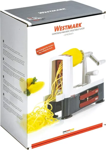 Vista 7 de Westmark cortador de verduras de acero inoxidable, espiral, de 3 hojas