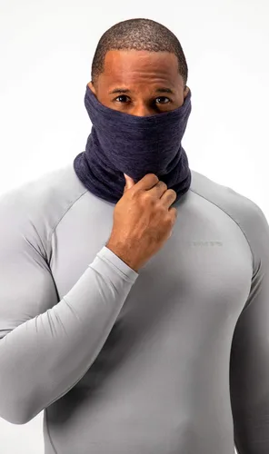 Vista 4 de DEVOPS Paquete de 2 polainas térmicas de forro polar para hombre, protección contra el viento