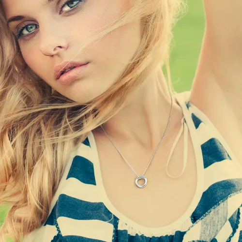 Vista 5 de Regalos de cumpleaños para mujer, collar de plata de ley 30, 40, 50, 60, 70, 80, 90, cumpleaños, 3, 4, 5, 6, 7, 8, 9, joyería de la década de 30